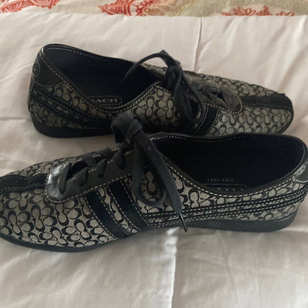 Coach black Elle sneakers. Size 8.5